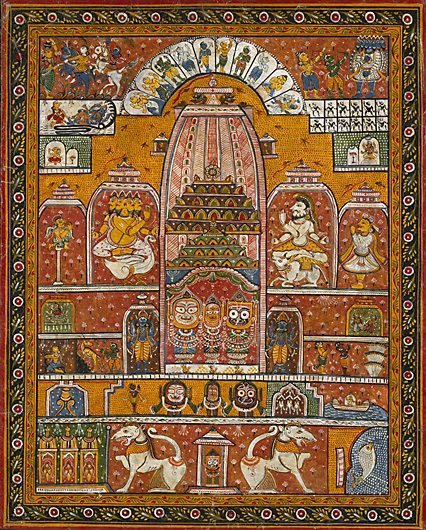Jagannath Pattachitra, early 20th century