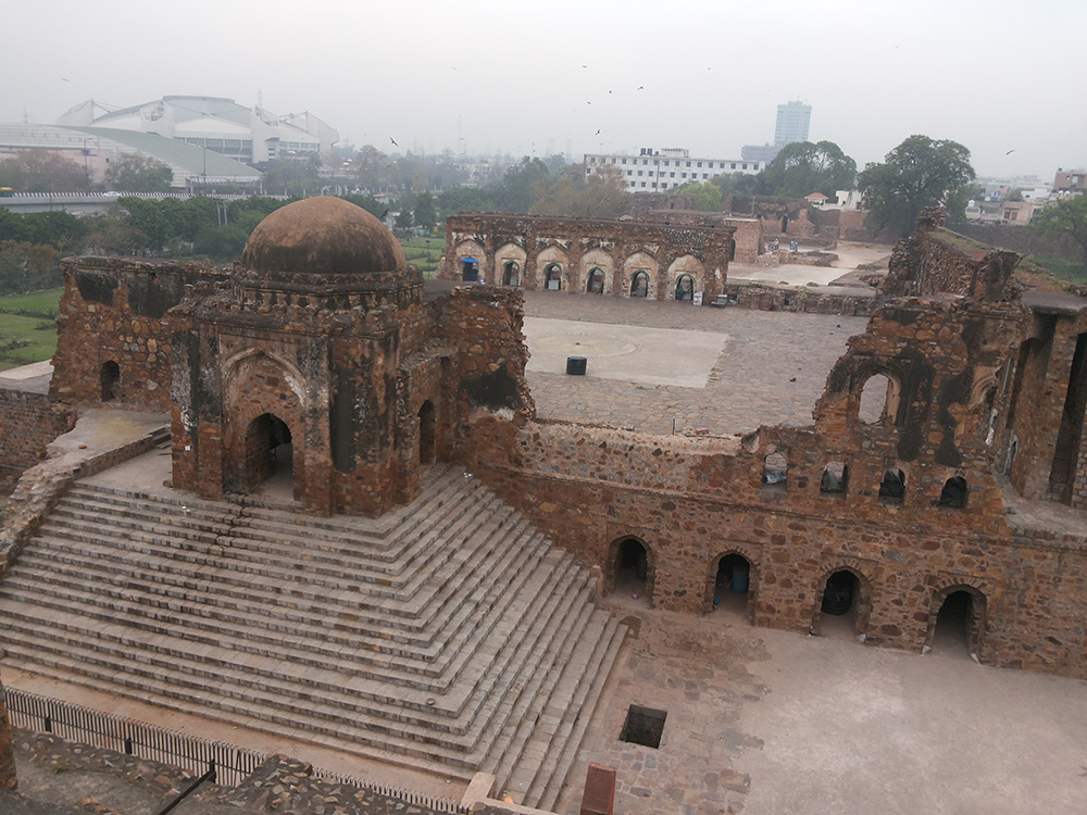 Firoz Shah Kotla fortress, New Delhi