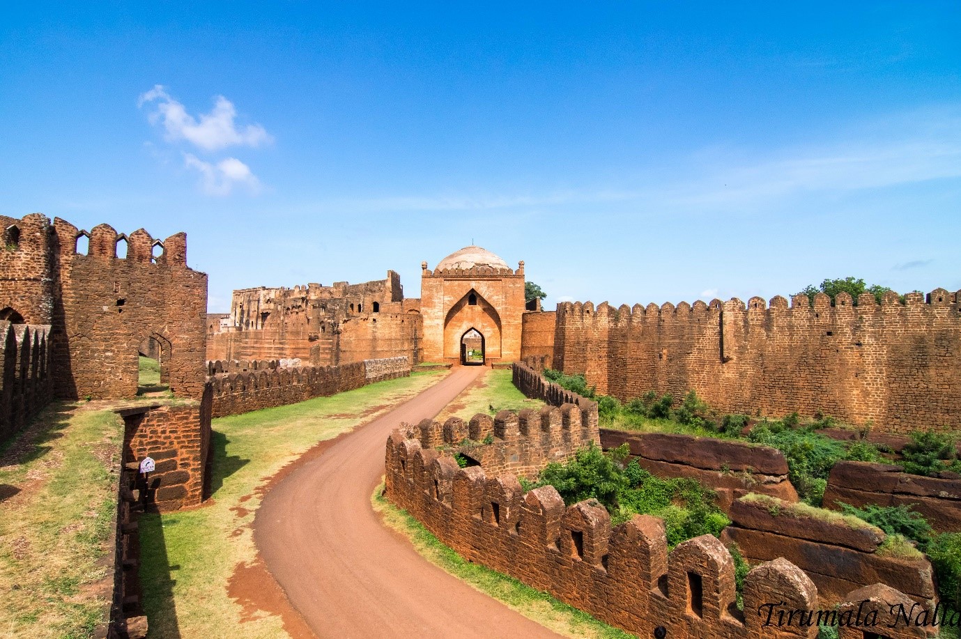 A view of the Bidar Fort