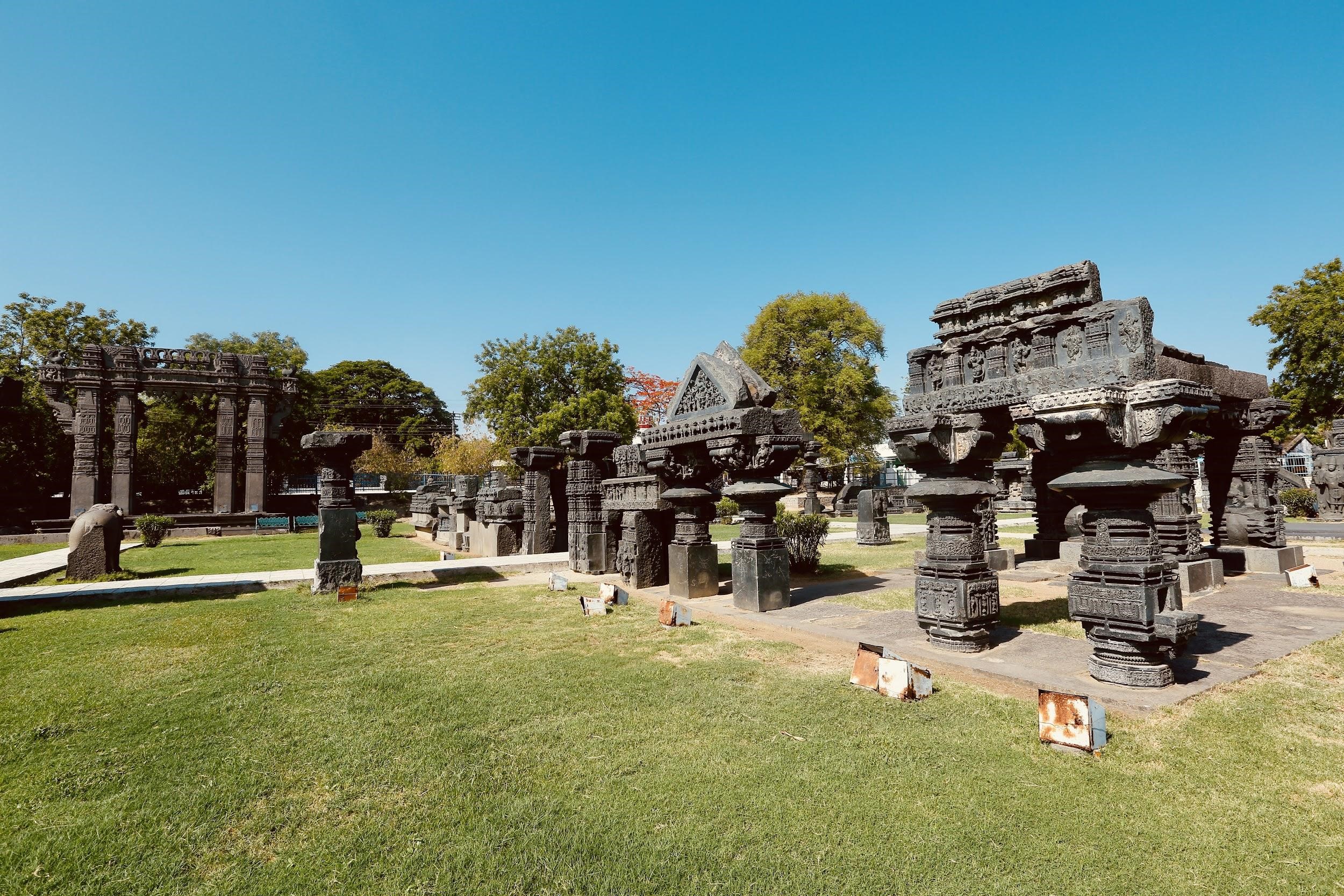 Architectural structures inside the Warangal Fort, Image Source: ASI Archaeological Survey of India