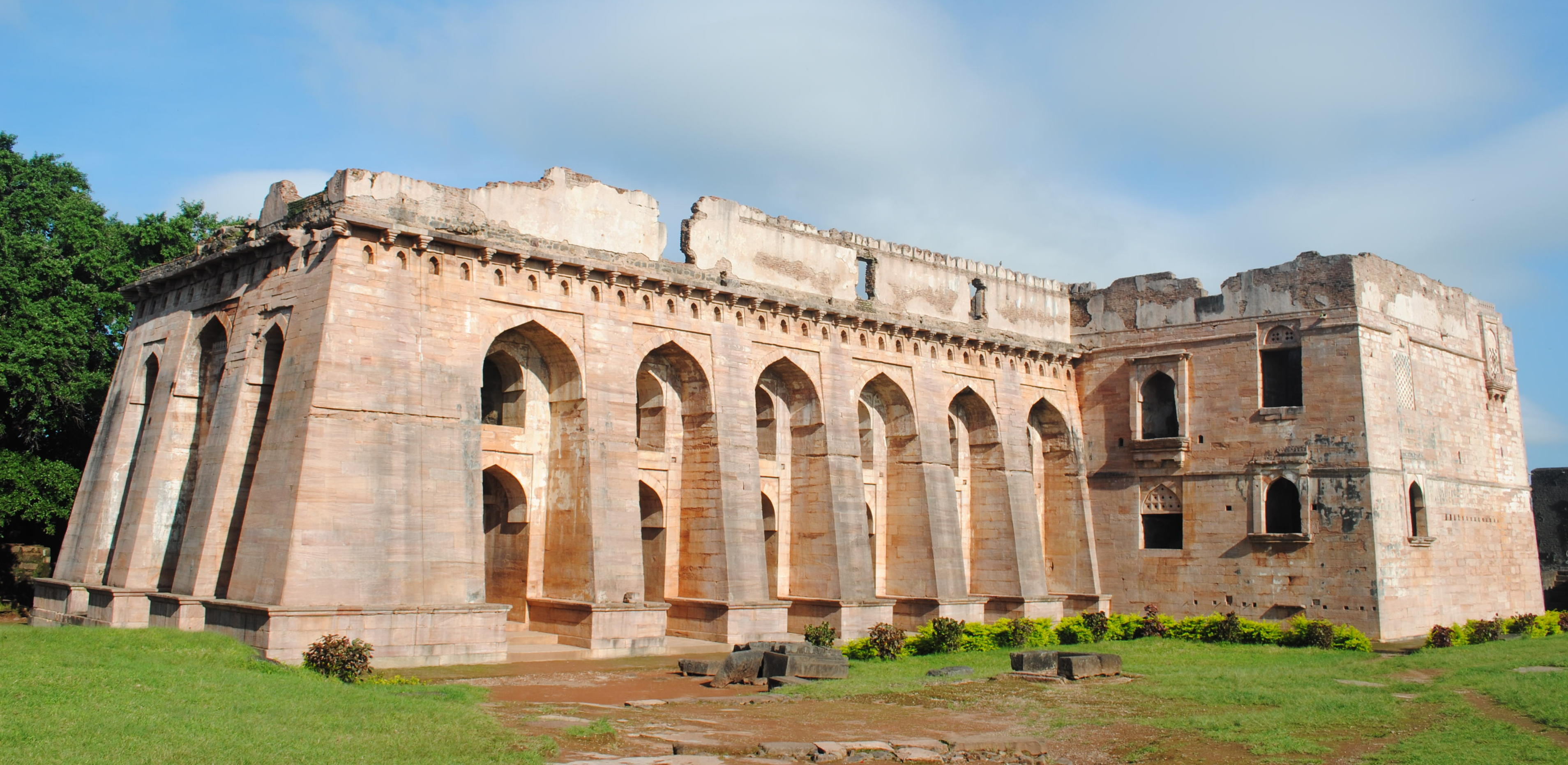 A view of the Bidar Fort