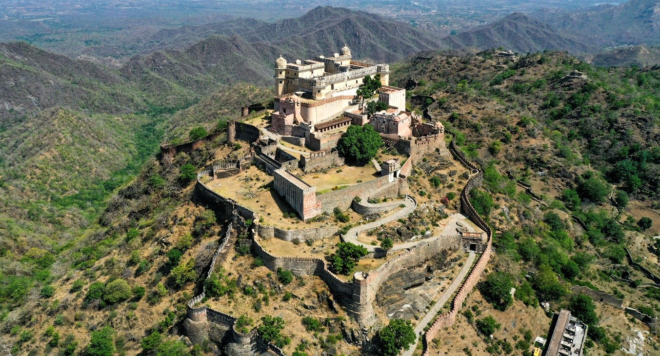 A view of Katargarh or the core citadel area. Image Source: Archaeological Survey of India