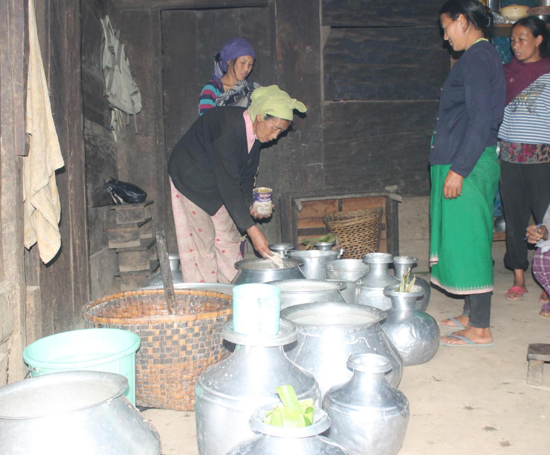 Khor (Rice beer of Tangkhul)