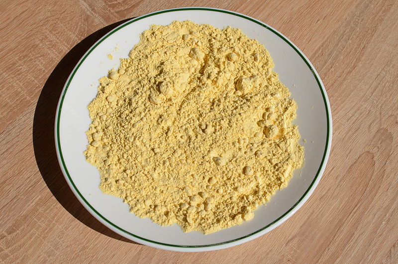 Sattu Flour. Image source: Wikimedia commons    