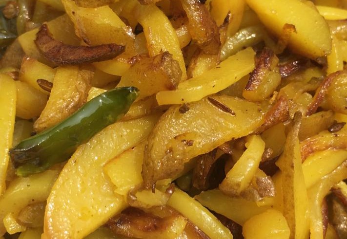 Bihari spicy aloo ki bhujia. 