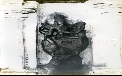 024-3803-1953-54- Somanatha  temple  Mukhamandapa Panel of Kalishnatha in the nich of Mukh mandapa -Palaiyarai-Tanjore-025.jpg