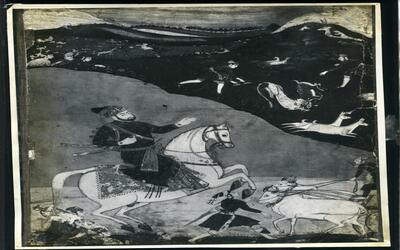060-296-49-Deccan-Iran Khan on Horse back Hunting-060.jpg