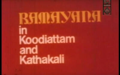 Ramayana in kodiyattam and kathakali