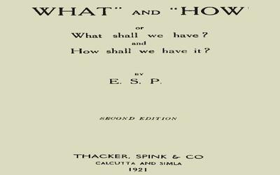 Whatandhow