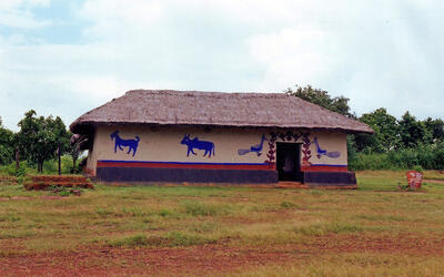 Santhal house,Jharkhand.JPG