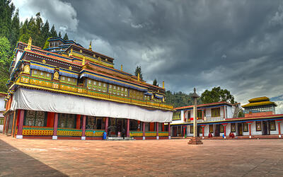 The Rumtek Monastery in Gangtok, Sikkim