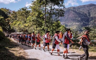 Stone-Pulling Ceremony of Angamis 