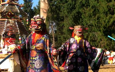 The Kagyed Dance Of Sikkim