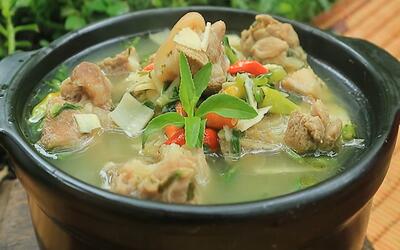 Arek Edin (Pork Stew with Bamboo Shoots)