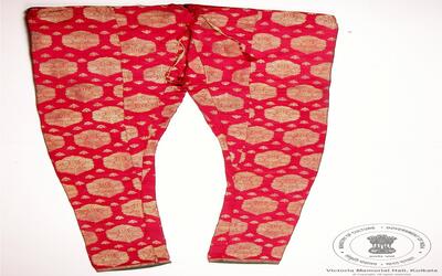 Trousers of Nawab Nazar Muhammad Khan 