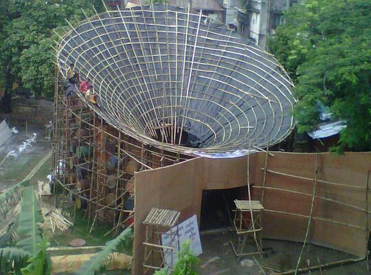 Art Activities during Durga Puja