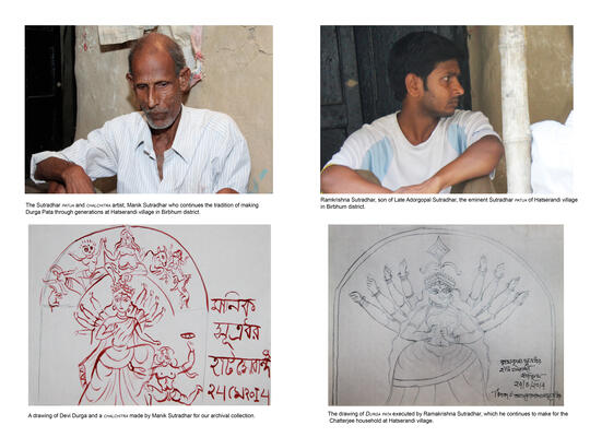 Art Activities during Durga Puja
