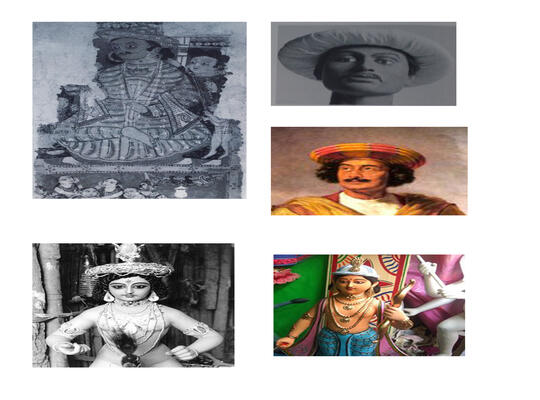 Art Activities during Durga Puja