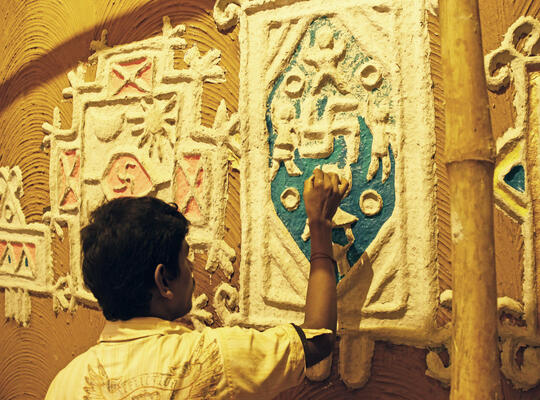 Art Activities during Durga Puja Art Activities during Durga Puja