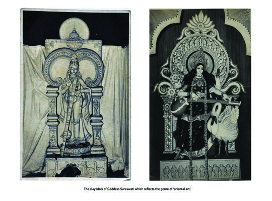 Art Activities during Durga Puja