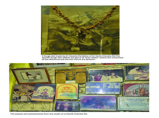 Art Activities during Durga Puja