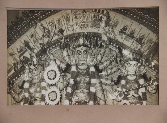 Art Activities during Durga Puja