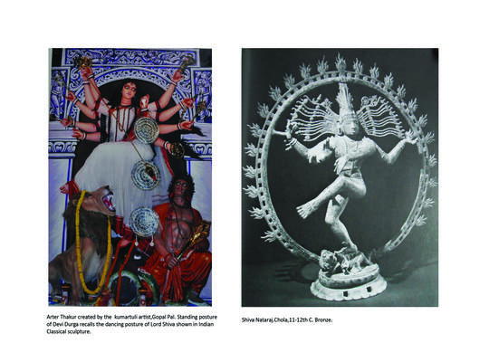 Art Activities during Durga Puja