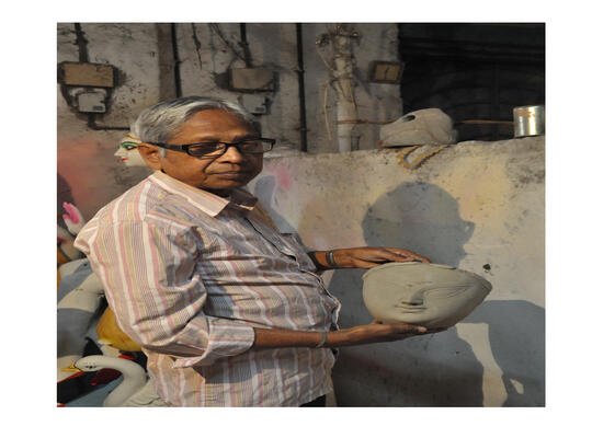 Art Activities during Durga Puja
