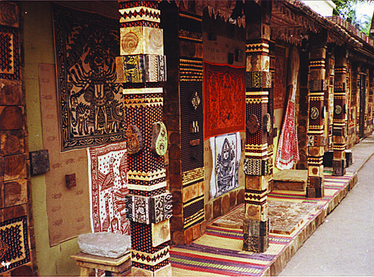 Art Activities during Durga Puja