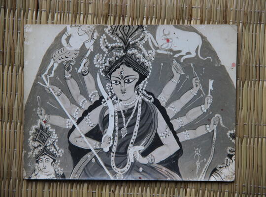Art Activities during Durga Puja