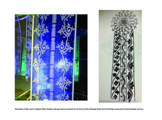 Art Activities during Durga Puja