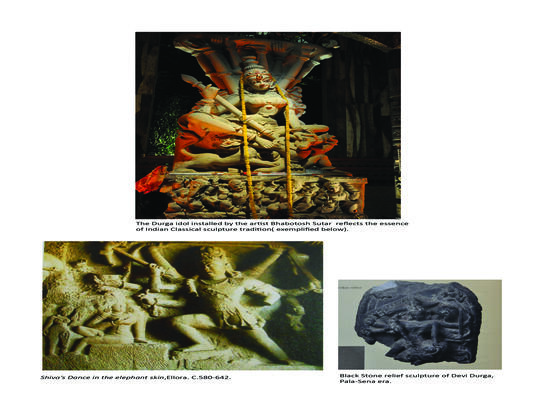 Art Activities during Durga Puja