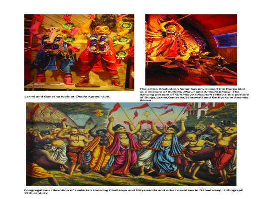Art Activities during Durga Puja