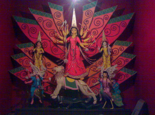 Art Activities during Durga Puja Art Activities during Durga Puja