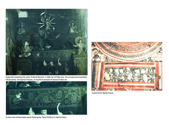 Art Activities during Durga Puja