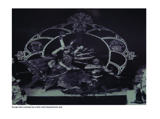 Art Activities during Durga Puja
