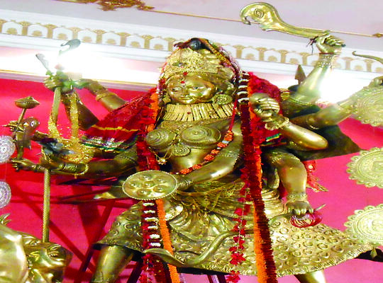 Art Activities during Durga Puja