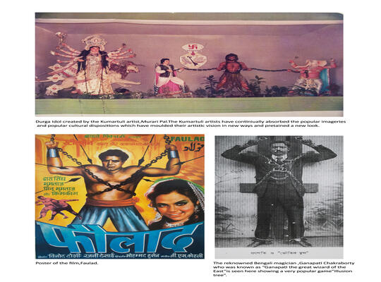 Art Activities during Durga Puja