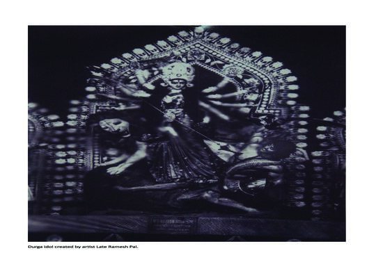 Art Activities during Durga Puja
