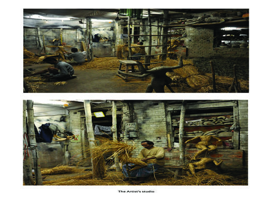 Art Activities during Durga Puja
