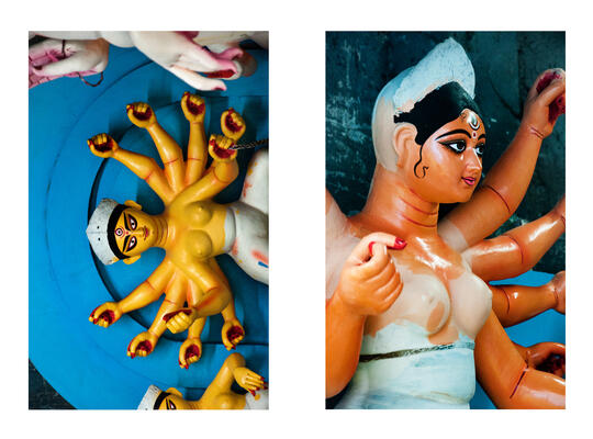 Art Activities during Durga Puja Art Activities during Durga Puja