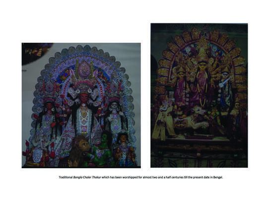 Art Activities during Durga Puja