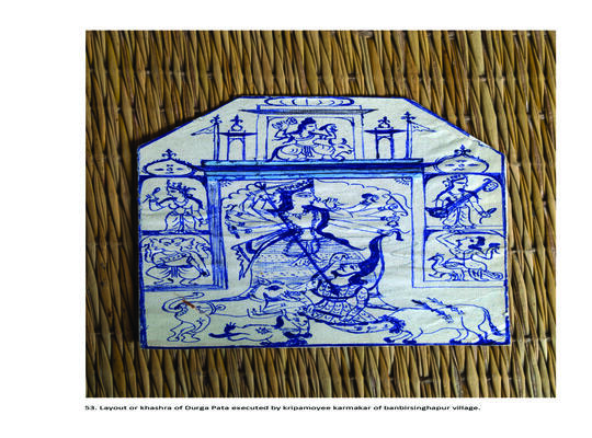 Art Activities during Durga Puja