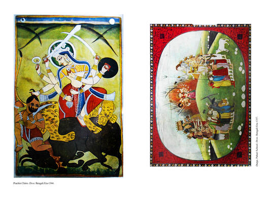 Art Activities during Durga Puja