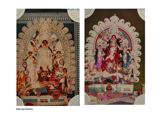 Art Activities during Durga Puja