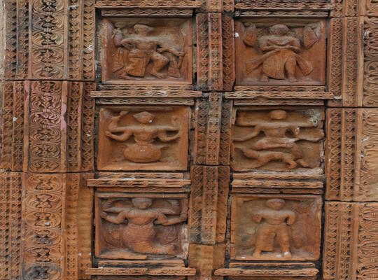 Art Activities during Durga Puja