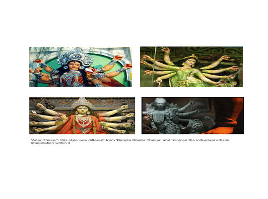 Art Activities during Durga Puja