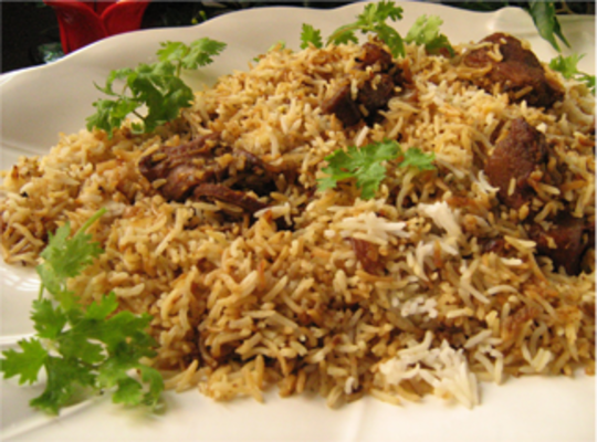 Badshahi biryani